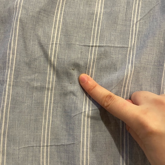 TOAST blue and white tunic uk size 8 - Picture 2 of 6